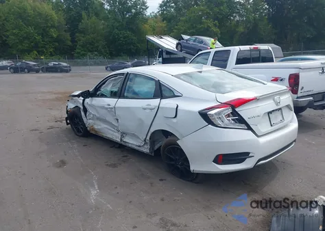 2020 Honda Civic Ex z USA, uszkodzony, nr VIN 19XFC1F39LE215137